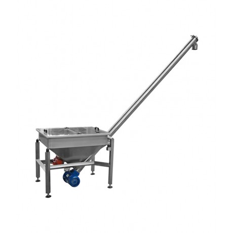 Inclined screw feeder