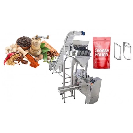 Automatic Peanut Raw Cashew Nuts Beans Rice Doypack Packaging Machine Price Pouch Packaging Machine