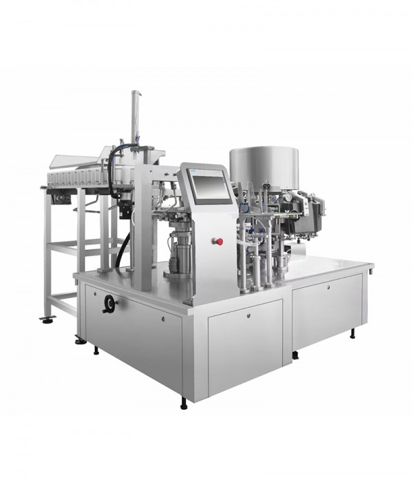 Rotary Pouch Filler And Sealer