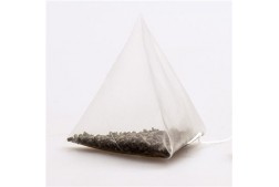 The characteristics of the three-dimensional design of the Pyramid  teabag